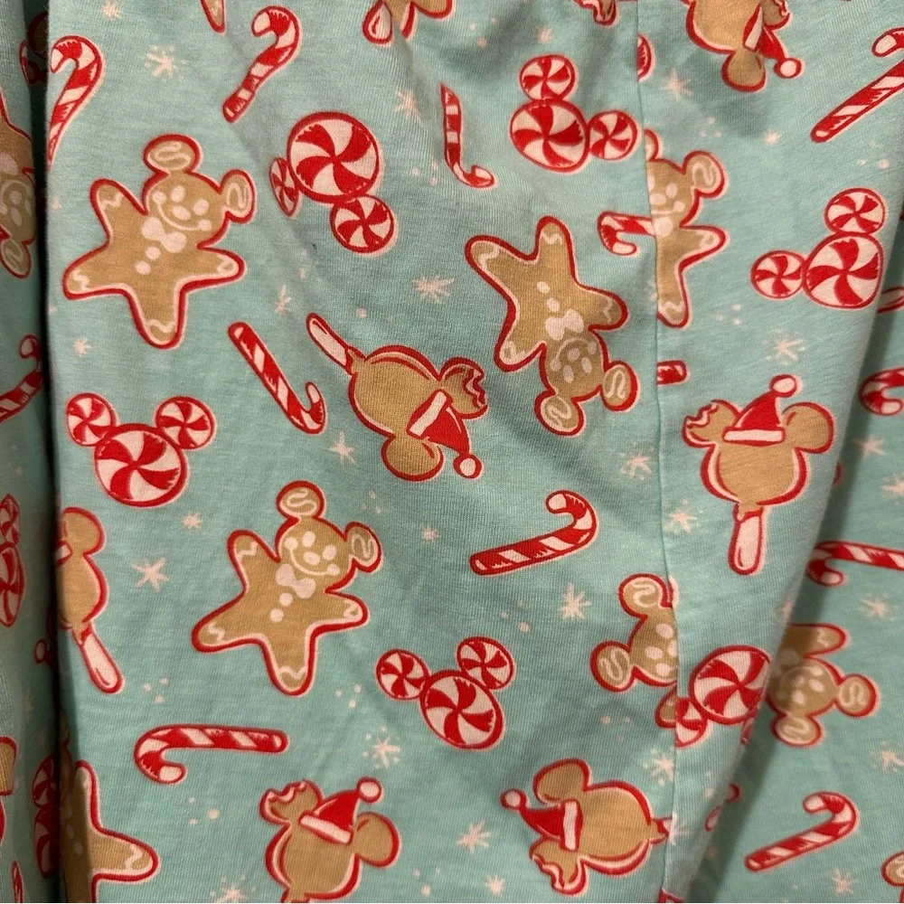 Disney Holiday Treats Pajama Bottoms Women’s 3X Mickey Mouse Christmas Lounge PJ - Picture 5 of 5